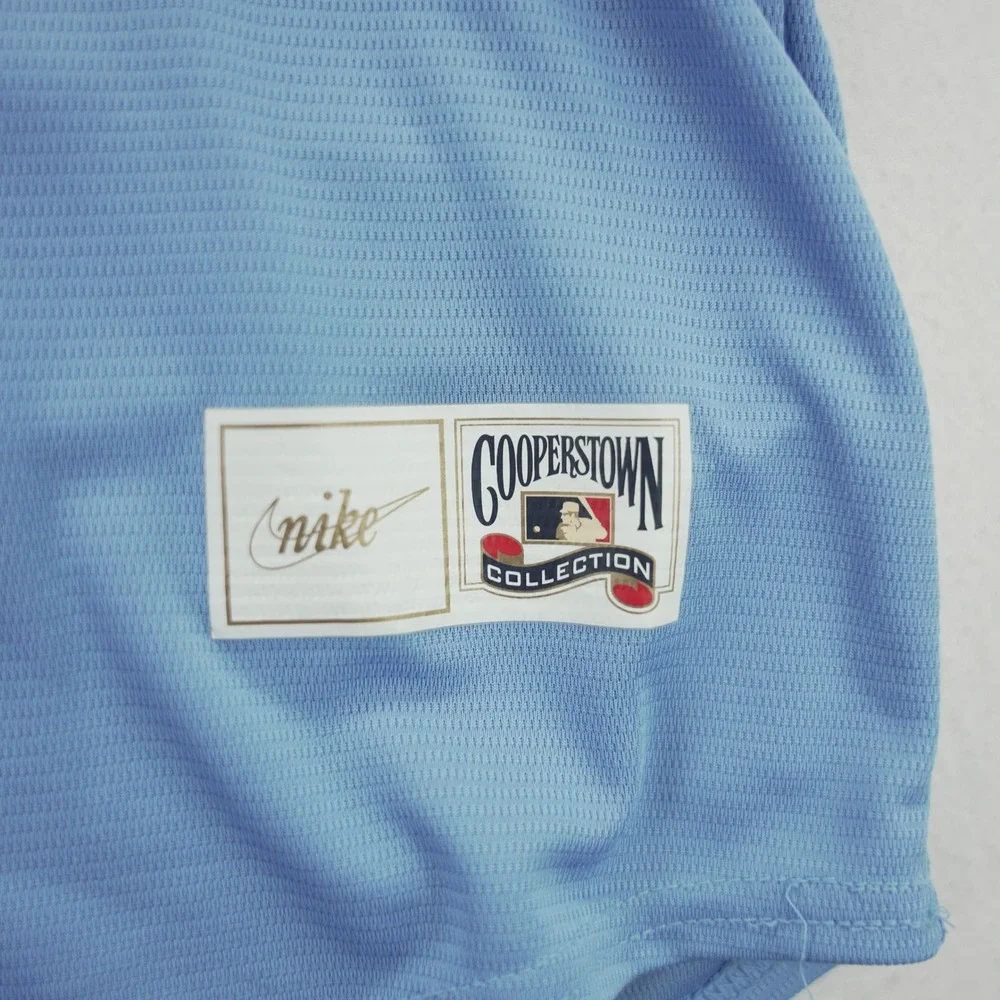 Nike St Louis Cardinals Jersey XL Cooperstown Collection Blue Birds on Bat
